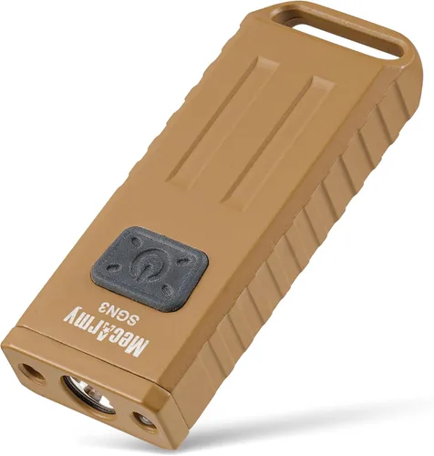 Vista 12 de MecArmy SGN1 Mini llavero recargable USB EDC Flahlight, XP-G2 S5 LED con 530 lúmenes, cuatro modos de iluminación más un llavero estroboscópico