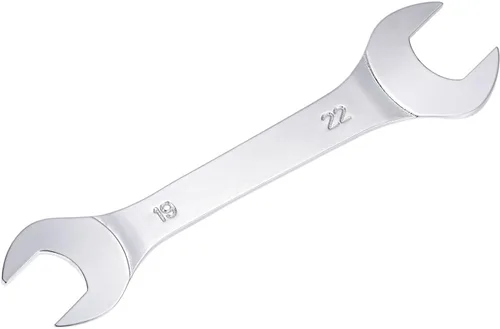 Vista 11 de uxcell Llave fina de extremo abierto, espejo métrico de 0.236 in x 0.276 in, acero de alto carbono, para mantenimiento doméstico y reparaciones
