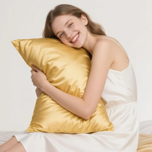 Vista 32 de Ravmix Fundas de almohada de seda con cremallera, de seda de morera de 21 momme para la salud del cabello y la piel, funda de almohada suave, lisa
