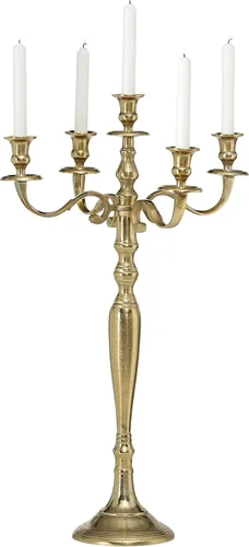 Vista 14 de Hamptons - Candelabro de cinco velas, acabado negro rústico, estilo granja