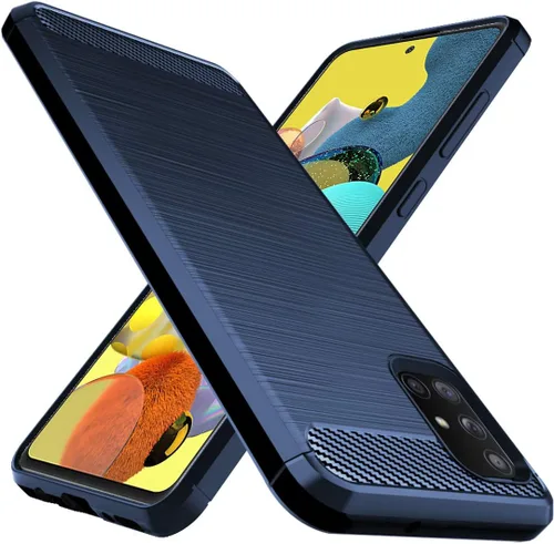 Vista 8 de Osophter Para Samsung Galaxy A51 5G Caso Absorción De Golpes Flexible TPU Caucho Protector De Teléfono Celular Cubierta Para Samsung Galaxy A51 5G