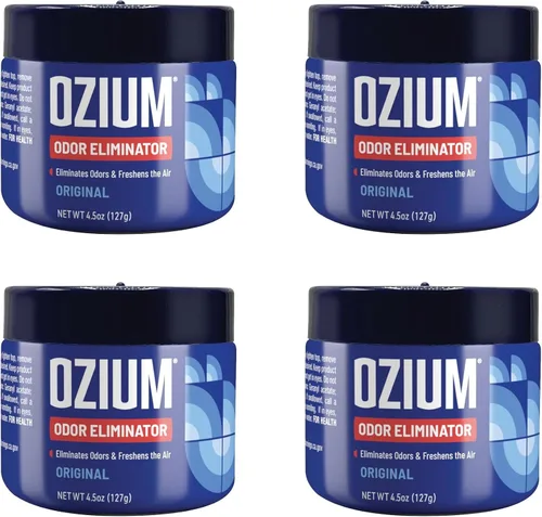 Vista 8 de Ozium Gel eliminador de olores de 4.5 onzas, alternativa a ambientador