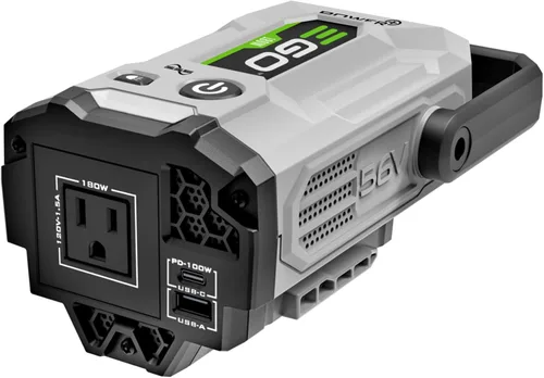 Vista 7 de EGO POWER+ Inversor Portátil, 150W, Generador de Inversor de Potencia, Silencioso, Batería y Cargador No Incluidos - PAD1500