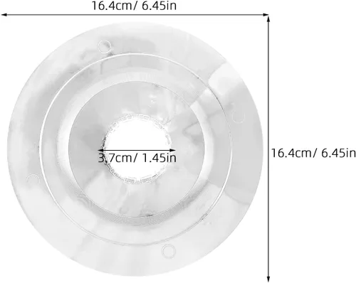 Vista 3 de Toddmomy Transparente 2 unids Freewheel Radios Protector Bicicleta Volante Protector de Radios Cubierta de Protección de Rueda Trasera Disco Escudo
