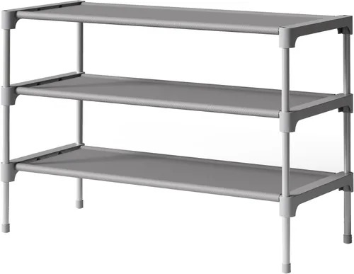 Vista 12 de Kitsure Zapatero – Estante no tejido para zapatos, organizador de zapatos para armario, entrada, garaje y pasillo, estantes apilables para zapatos