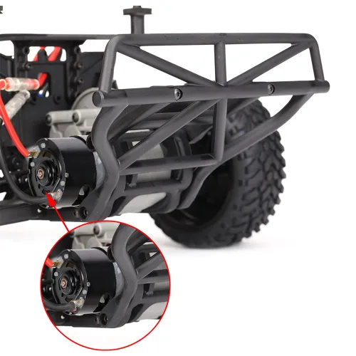 Vista 6 de GLOBACT Motor RC 550 12T Motor con escobillas para 1/10 Slash ARRMA Granite Senton Axial Redcat HSP HPI Wltoys Kyosho