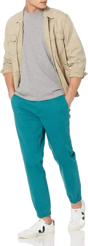Vista 4 de Tienda Essentials Pantalón deportivo de corte recto para hombre