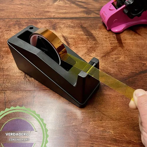 Vista 7 de Echomerx Dispensador de cinta de escritorio, con una sola mano