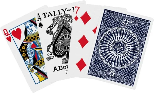 Vista 9 de Tally Ho Cartas de juego con espalda circular (el color puede variar)
