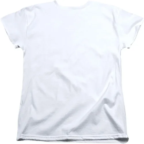 Vista 2 de Popfunk Camiseta clásica de David Bowie Aladdin Sane álbum Art para mujer