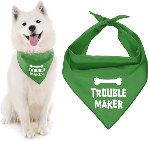 Vista 38 de Parisian Pet Bandanas naranjas para perros – Bandana ajustable para cachorros – Accesorios para perros para niños y niñas – Pañuelo para perros Best