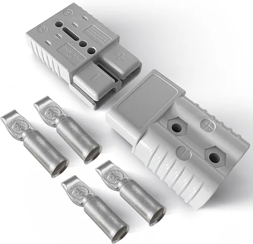Vista 11 de Cubiertas de Conector Rápido de Batería Cubierta de Goma Antipolvo para Desconexión Rápida de Batería de 175 Amperios (2pcs, Negro)