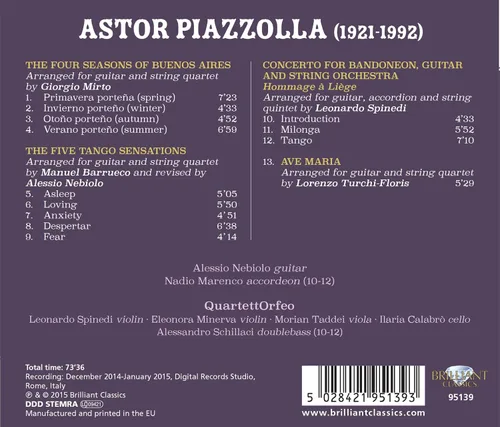 Vista 3 de El Otro Astor - Música para Guitarra y Cuerdas