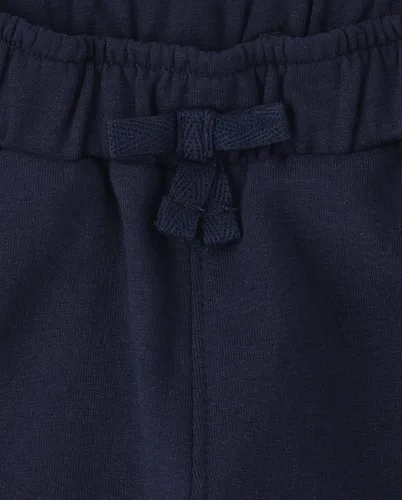 Vista 2 de Gymboree Pantalones cortos de forro polar para niñas y niños pequeños