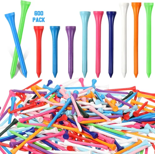 Vista 13 de Mudder Camisetas de golf a granel de bambú de madera para hombres, accesorios de pelotas de madera multicolor Wooden Bamboo, for Men Balls