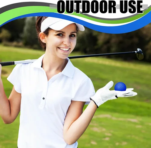Vista 6 de 200 pelotas de espuma para práctica de golf, bolas de entrenamiento de vuelo limitadas, suaves para columpio al aire libre, entrenamiento