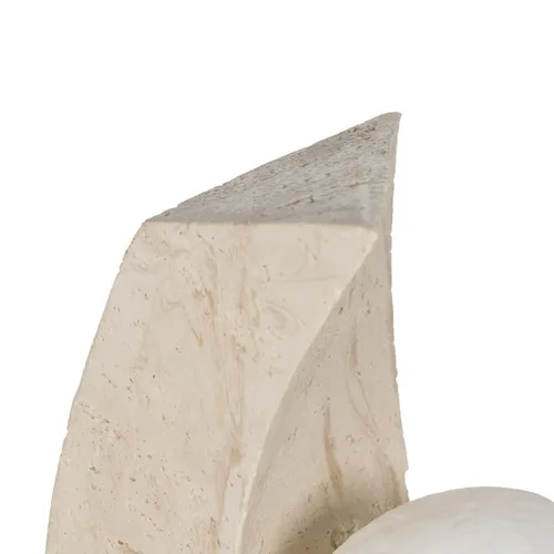 Vista 5 de Lámpara de mesa Crema Poliresina 220-240 V 16,5 x 11,5 x 30 cm