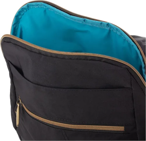Vista 6 de Travelon Mochila delgada antirrobo de equipaje, Negro, talla única , Travelon Mochila delgada antirrobo Signature