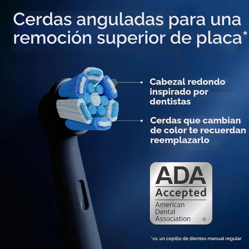 Vista 6 de Oral-B iO Ultimate Clean Cabezales de cepillo de repuesto, 5 unidades, 4 Ultimate Clean + 1 Encías y Sensible Negro