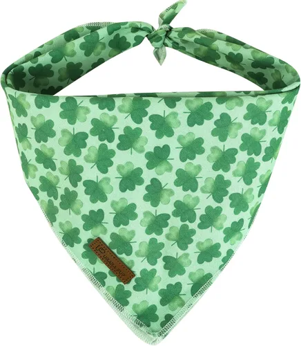 Vista 6 de Bandana de verano para mascotas - Bufanda triangular de rejilla de algodón cómoda para cachorros, pañuelo lavable para perros o gatos, niños