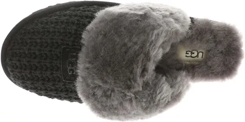 Vista 2 de UGG - Pantufla acogedora para mujer Negro