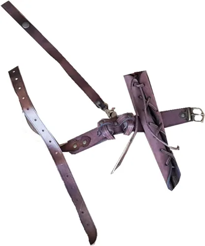 Vista 35 de BLESSUME Cinturón medieval de caballero con espada rana funda de estoque, soporte de vaina de estoque, 1 unidad