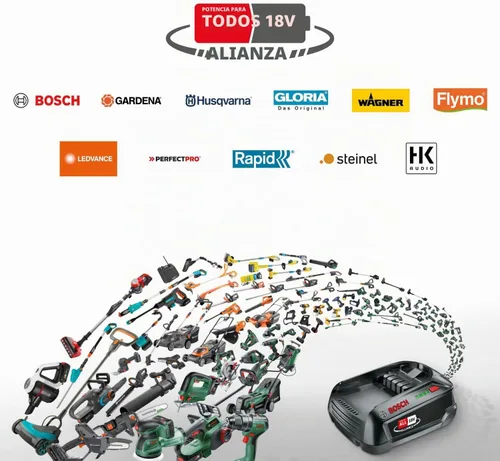 Vista 2 de Bosch Sierra de podar compacta inalámbrica para el hogar y el jardín EasyChain 18V-15-7