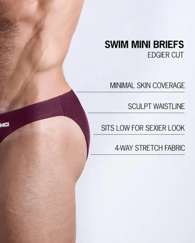 Vista 6 de Bang Traje de baño para hombre - Mini calzoncillo de natación - Traje de baño de talle bajo