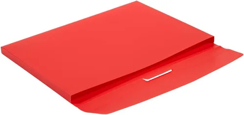 Vista 5 de Caja de almacenamiento JAM PAPER con archivos de colores - 12.5 x 9.5 x 3.5 pulgadas - Caja vendida individualmente y 5 archivos