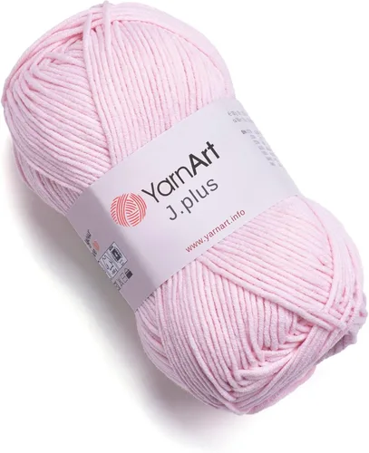 Vista 34 de YarnArt Jeans Plus - Hilo de mezcla de algodón suave, 100g (3.5 onzas), 160m (174 yardas), 55% algodón, 45% acrílico, grosor medio #4, ideal