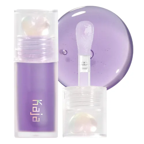 Vista 11 de Kaja Juicy Glass - Aceite para rellenar los labios 01 Rose Hip Spritz Hidratante, se siente voluminoso y ligero con aceite de frutas de árbol