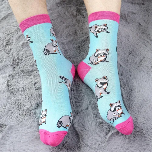 Vista 4 de Belloxis Calcetines de gato negro para mujer, regalos de cumpleaños y golf para niñas adolescentes