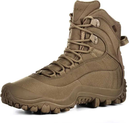 Vista 8 de XPETI Botas tácticas impermeables Thermator a medio tobillo para hombre