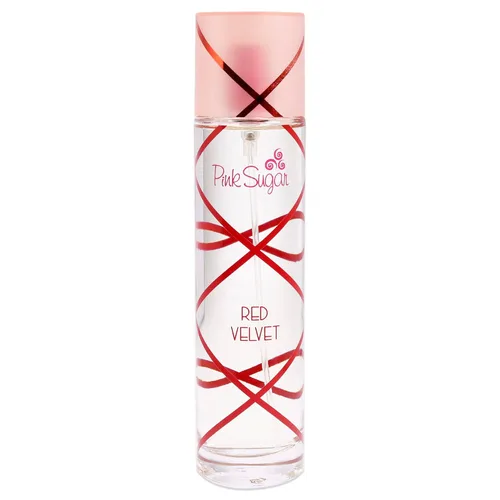 Vista 2 de Pink Sugar Red Velvet Perfume for Women, Eau de Toilette, Body Mist, Sweet and Fruity Long-Lasting Scent, Notes of Floral, Strawberry, and Caramel