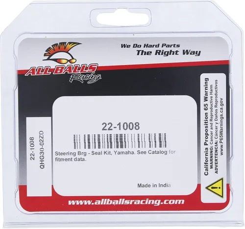 Vista 4 de All Balls Kit de rodamientos de dirección de carreras para Yamaha TW200 Trailway 1970-2018