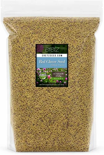 Vista 11 de Semillas de trébol rojo (5 libras) – Elige el tamaño. Semillas prémium de Willamette Valley, cultivadas en Oregon, sin rellenos, sin recubrimientos
