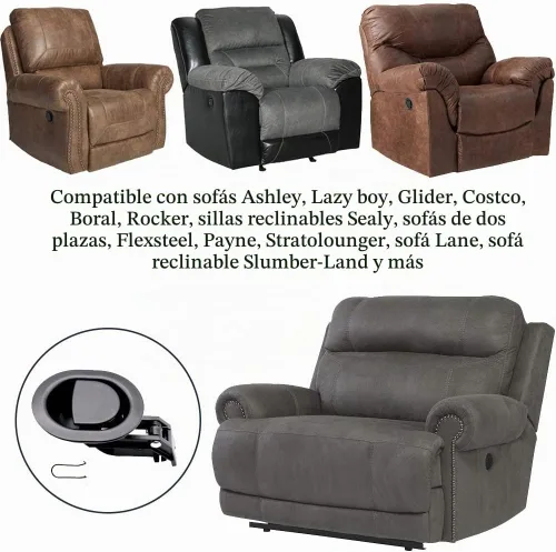Vista 6 de ttmagic Piezas de repuesto universales de metal resistente para sofá reclinable, se adapta a Ashley, Lazy Boy y la mayoría de las marcas