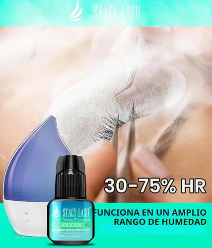Vista 7 de Stacy Lash Pegamento Extra Fuerte Evolution Advanced para Extensiones de Pestañas (0,17 fl oz / 5 ml) / Seco en 1 Segundo / Retención de 6 Semanas