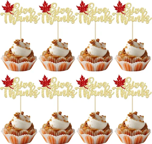 Vista 16 de Gyufise 24 decoraciones para cupcakes de otoño con texto en inglés "Miss to Mrs Cupcake Topper Champage Gold Fall Pumpkin Bride Shower Cake Toppers