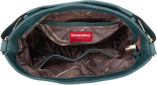 Vista 5 de Montana West Bolsos Hobo para mujer Bolsos de hombro y bolsos