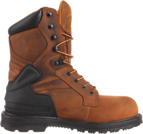 Vista 6 de Carhartt CMW8200 - Botas de trabajo con punta de acero para hombre, Marrón