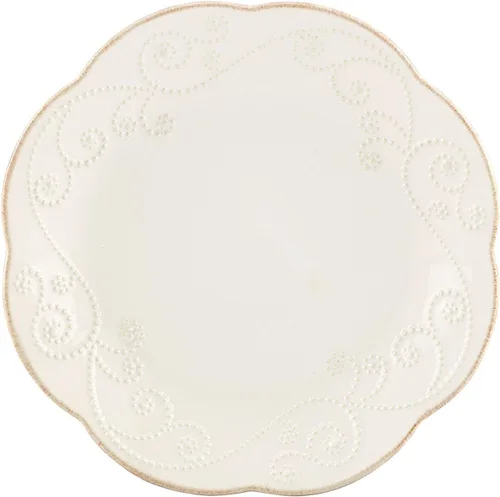 Vista 14 de Lenox French Perle - Juego de vajilla de 12 piezas, color blanco, con platos decorativos