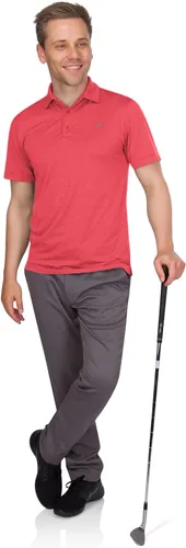 Vista 4 de Three Sixty Six Camisas de golf para hombre - Polo de secado rápido para hombre - Elástico en 4 direcciones y UPF 50