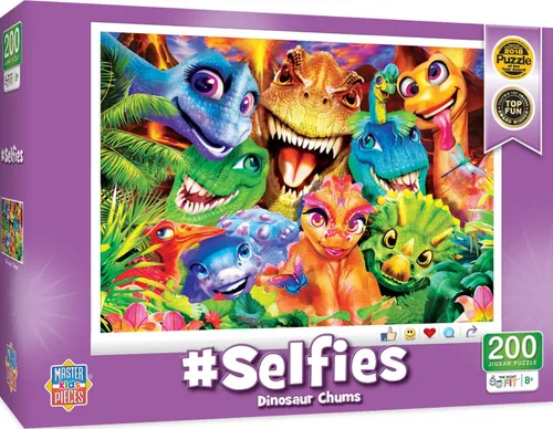 Vista 9 de Masterpieces Rompecabezas de 200 piezas para niños, #Selfies Barnyard Besties, 14 x 19 pulgadas