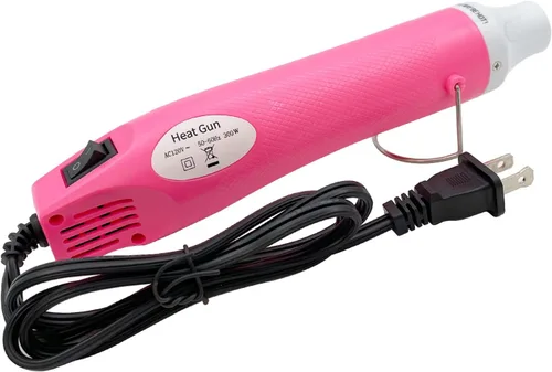 Vista 11 de Pistola de calor, mini pistola de aire caliente para manualidades, pistola de aire de calor portátil, herramienta para gofrar, envoltura retráctil
