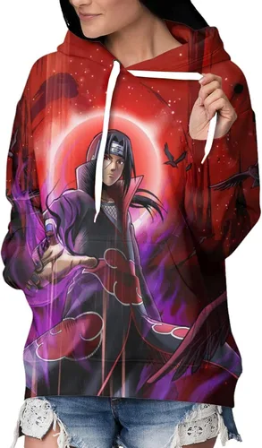Vista 3 de Pgydyd Unisex Anime Hoodie Cosplay Sweatshirt Long Sleeve Pullover 3d Printing Hoodies