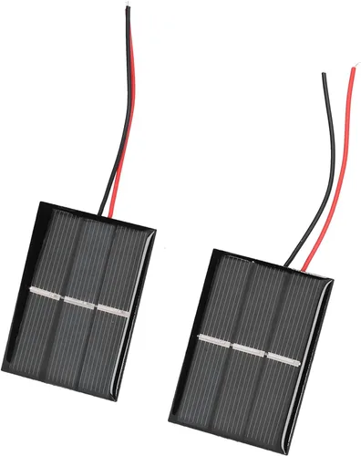 Vista 9 de Mini paneles solares, polisilicio micro mini pegamento energía células solares 0.4W 1.5V 1.693x2.165 in Kit de células solares módulo de panel solar