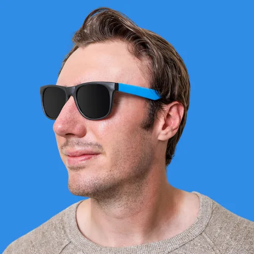 Vista 3 de EDGEIWEAR Gafas de sol de neón de los años 80 para fiestas de adultos con certificación CPSIA sin contenido de plomo (Pb)