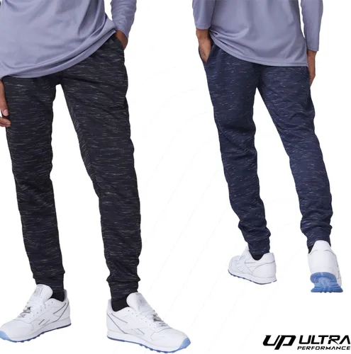 Vista 3 de Ultra Performance 3 Pack Mens Joggers Mens Athletic Sweatpants with Pockets for Men, Small - 3X