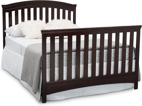 Vista 10 de Delta Children Emerson - Cuna convertible 4 en 1, certificado Greenguard Gold, chocolate negro
